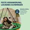 HUDORA höhenverstellbare Nestschaukel, 90-110 cm, Grün Bild 4