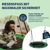 HUDORA höhenverstellbare Nestschaukel, 90-110 cm, Grün Bild 3