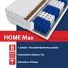 Matratze 160x200 Taschenfederkern H3 und H4 HOME MAX 7 Zonen Kokos Bett Matratze Bild 5