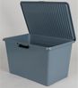 Scharnierbox 52L mit Deckel Aufbewahrungsbox Spielzeugkiste 60x40x35cm Bild 4