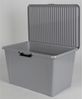 Scharnierbox 52L mit Deckel Aufbewahrungsbox Spielzeugkiste 60x40x35cm Bild 5