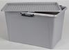 Scharnierbox 52L mit Deckel Aufbewahrungsbox Spielzeugkiste 60x40x35cm Bild 2