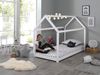 Vipack Hausbett, Holz weiß, 90x200 cm Bild 2