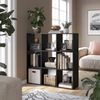 Raumteiler Nove Schwarz 104 x 108 cm Vicco Bild 3