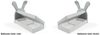 Kinderbett Polsterbett Bett MATILDA 100x200cm in Stoff Magic Velvet Grau Bild 5