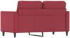 vidaXL 2-Sitzer-Sofa Weinrot 120 cm Kunstleder 359331 Bild 5