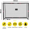 Dunlop Fußballtor Dunlop Fußballtor 240 x 160 x 85 cm Bild 2