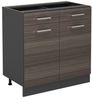 Küchenunterschrank R-Line Edelgrau 80 cm ohne Arbeitsplatte Vicco Bild 4