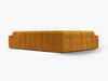 Micadoni Ecksofa Kendal 6-Sitzer Links Samt Senf Bild 3