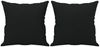 vidaXL 2-Sitzer-Sofa mit Kissen Schwarz 120 cm Mikrofasergewebe 3200968 Bild 5