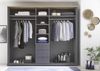 Komplettschlafzimmer >Edda< in Graphit Bild 4