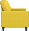 vidaXL 3-Sitzer-Sofa Hellgelb 180 cm Stoff 359404 Bild 4