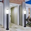 2er Set LED Stehleuchte, Edelstahl anthrazit H 80 cm Bild 4