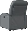 vidaXL Massagesessel mit Aufstehhilfe Elektrisch Grau Kunstleder 3204682 Bild 5