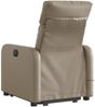 vidaXL Massagesessel mit Aufstehhilfe Cappuccino-Braun Kunstleder 3206762 Bild 4