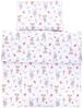 TupTam Kinderbettdecke-Set, Ganzjahresdecke, 2tlg., 1x Bettdecke, 1x Flachkissen, Fuchs / Kaninchen / Rosa, 135x100 cm Bild 3