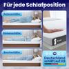 ARENSBERGER ANNA, Gelschaum Matratze 140x200 cm – 13 cm NANOCELL® Gel-Schaum – H3 Härtegrad – Atmungsaktiv – Abnehmbarer Bezug 240g/m² Bild 4