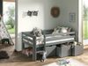 Kojenbett Karolina 208x105x83 Kinderbett Massivholz Grau Bild 4
