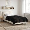 vidaXL Winterbettdecke Gepolstert Schwarz 155 x 200 cm Mikrofaser 42026099 Bild 4