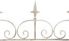 CLP Gartenzaun Mangold Eisen Steckzaun Landhausstil Rankzaun Garten Terrasse,antik-creme Bild 5