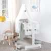 roba Komplettwiegenset - inkl. Kinderbettausstattung 'Little Stars' & Bremsrollensatz - Weiß Bild 3