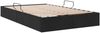 vidaXL Ottoman Bettgestell mit Speicher Schwarz 120 x 190 cm Samt 3442870 Bild 5