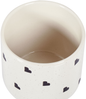 Becher 4er Set ANNISE Steinzeug Cremeweiß Bild 5