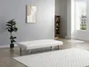 Vente-unique - GUILLAUME Sofa Kunstleder Weiß - B 78 cm x H 74 cm x L 177 cm Bild 3