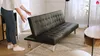 Vente-unique - GUILLAUME Sofa Kunstleder Weiß - B 78 cm x H 74 cm x L 177 cm Bild 2