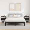 vidaXL Nachttisch 2 pcs Schwarz Eichen-Optik 40 x 42 x 56 cm 881879 Bild 4