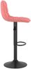 vidaXL Barhocker 2 Stk. Rosa Samt [333996] Bild 5
