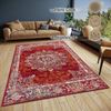 HANSE Home 'Maderno' Teppich, rechteckig, Höhe: 8 mm, Orientalisch, Kurzflor, Rot, 140 x 200 cm (Rechteckig) Bild 3