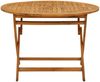 vidaXL Klappbarer Gartentisch 110 cm Massivholz Akazie 316844 Bild 3