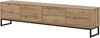 OTTO home Lowboard Loft, Breite 208,5 cm, TV-Board mit 4 Klappen, Metallkufen, TV-Kommode mit viel Stauraum, push-to-open-Funktion Bild 2