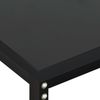 Konsolentisch, Beistelltisch, Konsole Schwarz 180x35x75,5 cm Hartglas Bild 5