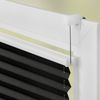 Lichtblick Sonnenschutzsysteme GmbH Thermo-Plissee Ljungby 45 cm x 130 cm (BxL) Schwarz Tageslicht mit Hitzeschutz; einfache Installation mit Klemmträgern; verspannt Bild 3