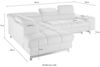 COTTA Ecksofa Chef L-Form, mit Kopfteilverstellung, edle Metallkufen, wahlweise mit Bettfunktion Bild 4