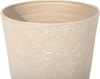 Blumentopf 2er Set sandbeige rund 43 x 43 x 60 cm CAMIA Bild 5