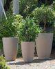 Blumentopf 2er Set sandbeige rund 43 x 43 x 60 cm CAMIA Bild 3