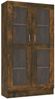 vidaXL Vitrinenschrank Räuchereiche 82,5x30,5x150 cm Holzwerkstoff 815117 Bild 2