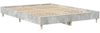 Doppelbett, Bettgestell Modernen ohne Matratze Betongrau 150x200 cm Holzwerkstoff d1769e Bild 4