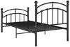 Bettgestell Schwarz Metall 100x200 cm [324970] Bild 5