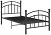 Bettgestell Schwarz Metall 100x200 cm [324970] Bild 2