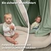 lilimaus Bodenkissen Sitzkissen handgenäht aus Musselin-Baumwolle - Spielmatte, Bodenkissen Kinder aus Musselin Baumwolle, weich & waschbar Bild 4