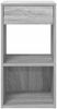 vidaXL Nachttische mit Schublade 2 Stk. Grau Sonoma 35x34x66,5 cm 858724 Bild 4