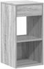 vidaXL Nachttische mit Schublade 2 Stk. Grau Sonoma 35x34x66,5 cm 858724 Bild 5