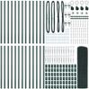 vidaXL Schweißdrahtzaun mit Spikes 50 x 0,4 m PVC-beschichteter Stahl 3352100 Bild 5