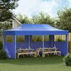 vidaXL Party-Zelt Blau 291 x 580 x 315 cm Oxford-Stoff 42023652 Bild 3