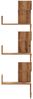 vidaXL Wand-Eckregal Artisan-Eiche 45x45x147 cm Holzwerkstoff 852644 Bild 4