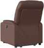 vidaXL Massagesessel mit Aufstehhilfe Elektrisch Braun Kunstleder 3204681 Bild 5